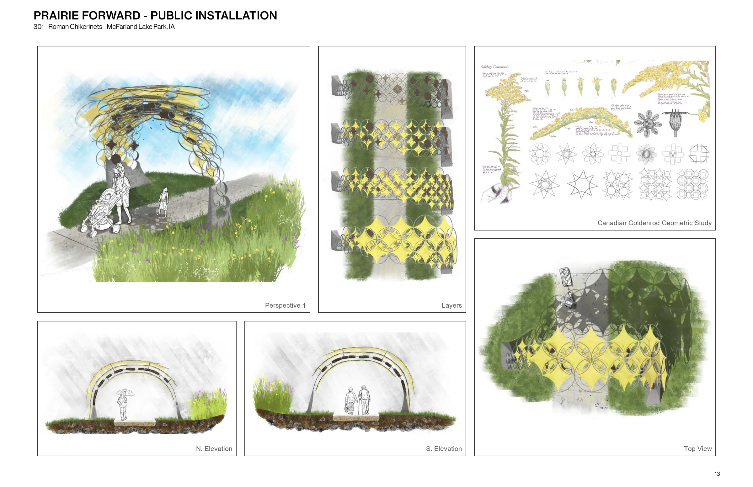 Prairie Forward — drawings and renderings.